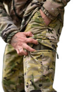 Зимовий тактичний костюм Gamma Force Softshell + Omni-Heat + Slimtex Мультикам - Зображення 10