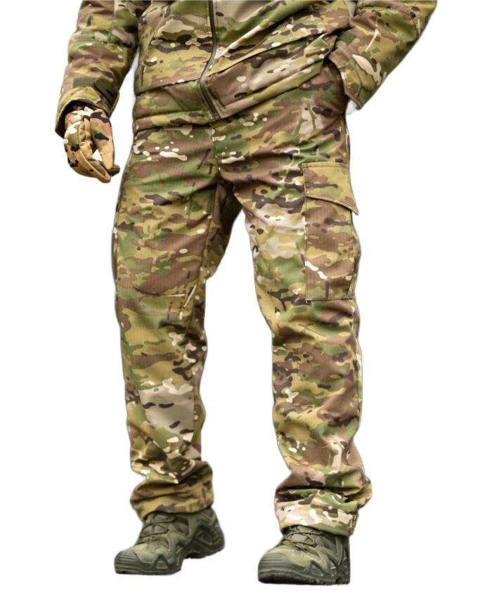 Зимові тактичні штани на флісі Nothern Мультикам - Зображення 1
