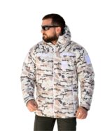 Зимова камуфляжна куртка Falcon Military White Camo - Зображення 5