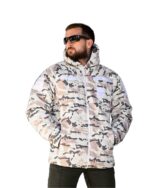 Зимова камуфляжна куртка Falcon Military White Camo - Зображення 6