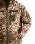 Зимова тактична куртка Softshell + Omni-Heat -20°C Піксель - Зображення 2