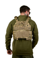 Плитоноска Plate carrier Cordura 4 точки скидання Піксель - Зображення 7