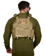 Плитоноска Plate carrier Cordura 4 точки скидання Мультикам - Зображення 5