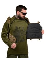 Плитоноска Plate carrier Cordura 4 точки скидання Мультикам - Зображення 8