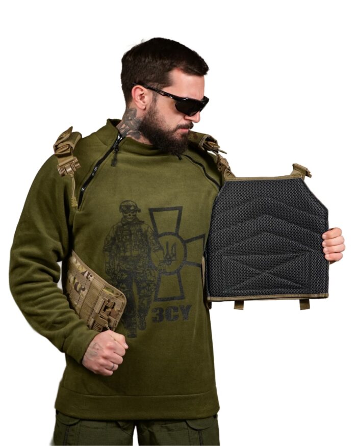Плитоноска Plate carrier Cordura 4 точки скидання Мультикам - Зображення 8