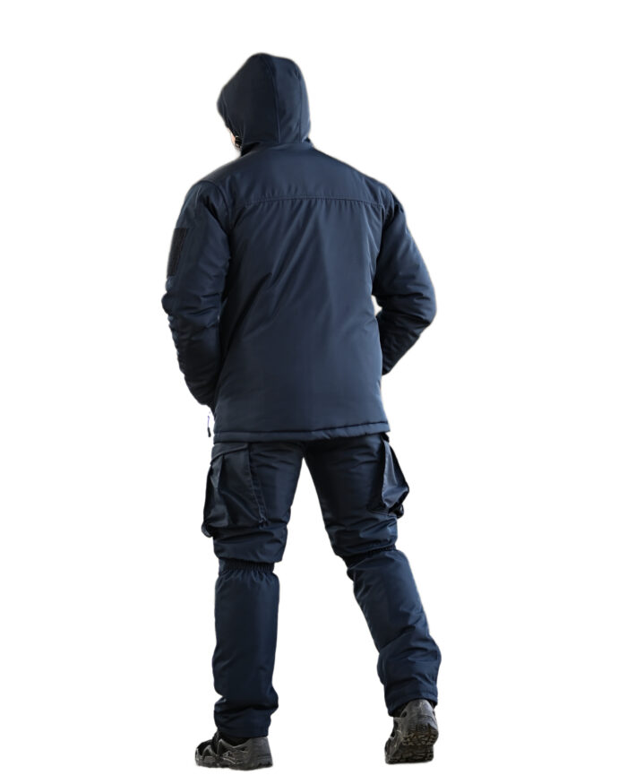 Зимовий тактичний костюм Northern 2 в 1 Primaloft + Omni-Heat Синій - Зображення 4