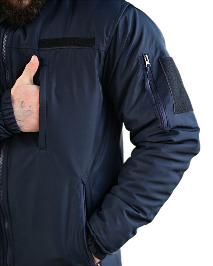 Зимовий тактичний костюм Northern 2 в 1 Primaloft + Omni-Heat Синій - Зображення 6