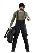 Зимовий тактичний костюм Northern 2 в 1 Primaloft + Omni-Heat Чорний - Зображення 8