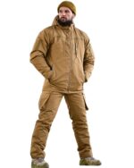 Зимовий тактичний костюм Northern 2 в 1 Primaloft + Omni-Heat Койот - Зображення 2