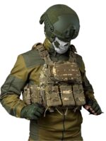 Тактична плитоноска Revenger з підсумками Cordura 4 точки скидання Піксель - Зображення 2