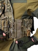 Тактична плитоноска Revenger з підсумками Cordura 4 точки скидання Піксель - Зображення 6