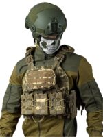 Тактична плитоноска Revenger з підсумками Cordura 4 точки скидання Піксель