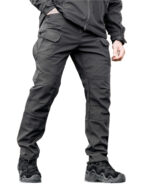 Тактичні штани Maximus Softshell з флісовою підкладкою Темно сірий - Зображення 2