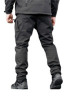 Тактичні штани Maximus Softshell з флісовою підкладкою Темно сірий - Зображення 8