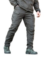 Тактичні штани Maximus Softshell з флісовою підкладкою Оливковий - Зображення 2