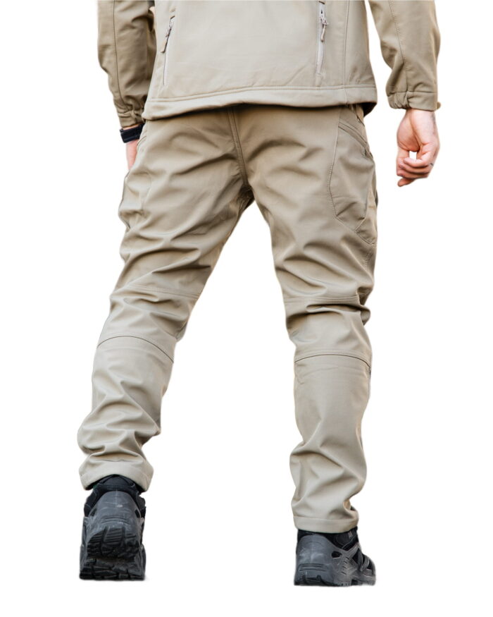 Тактичні штани Maximus Softshell з флісовою підкладкою Койот - Зображення 3