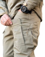 Тактичні штани Maximus Softshell з флісовою підкладкою Койот - Зображення 4