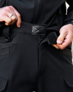 Тактичні штани Maximus Softshell з флісовою підкладкою Чорний - Зображення 4