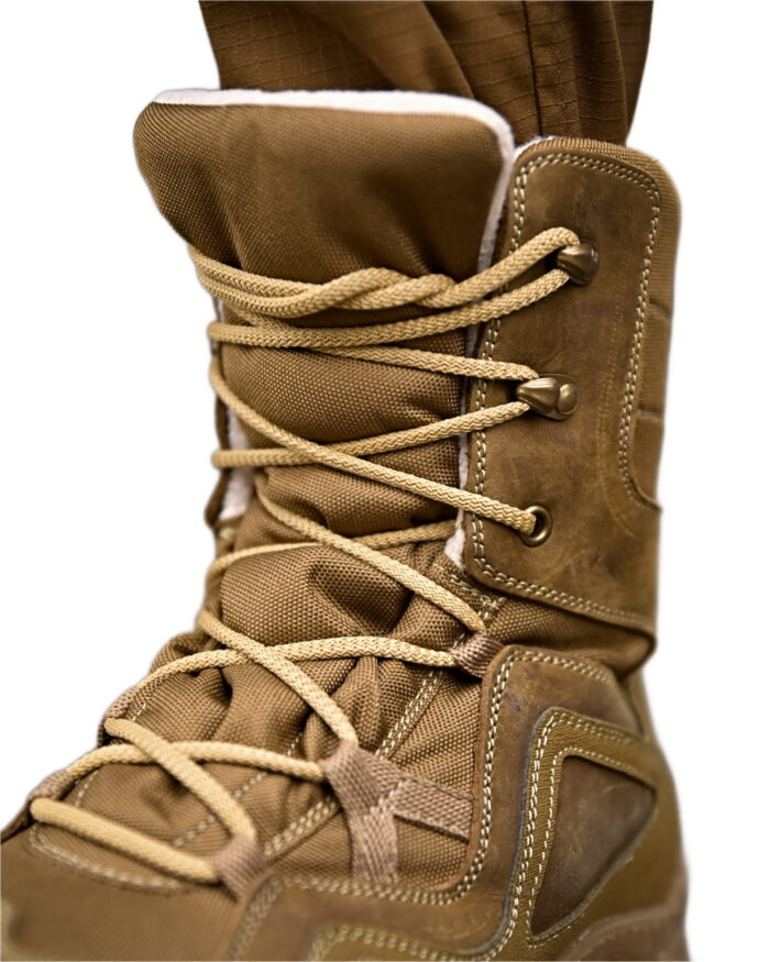 Тактичні черевики Protect з натурального нубуку та флісового утеплювача - Зображення 5