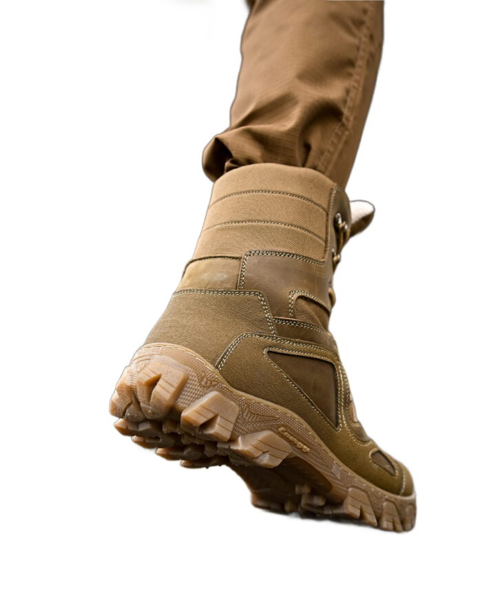 Тактичні черевики Protect з натурального нубуку та флісового утеплювача - Зображення 4