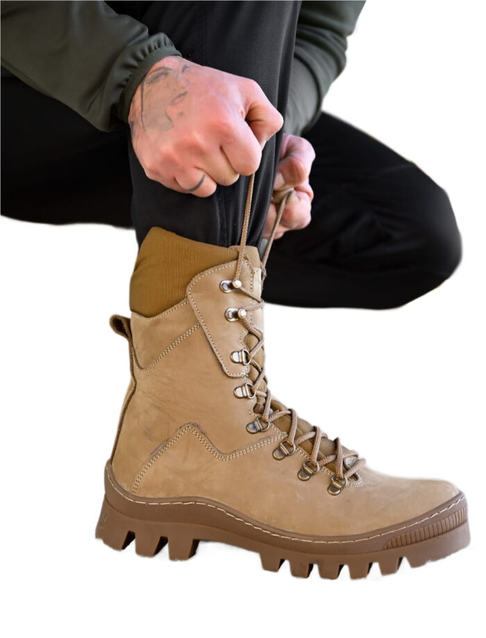Черевики тактичні зимові з натуральної шкіри Typhoon Coyote - Зображення 3