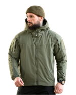 Зимова тактична куртка YINREN Scorpion (Gore Windstopper + G-Loft утеплювач) Олива