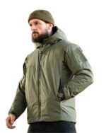 Зимова тактична куртка YINREN Scorpion (Gore Windstopper + G-Loft утеплювач) Олива - Зображення 3