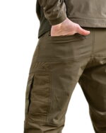 Тактичні штани Yinren 4.0 ріп-стоп з посиленими зонами Оливковий - Зображення 3
