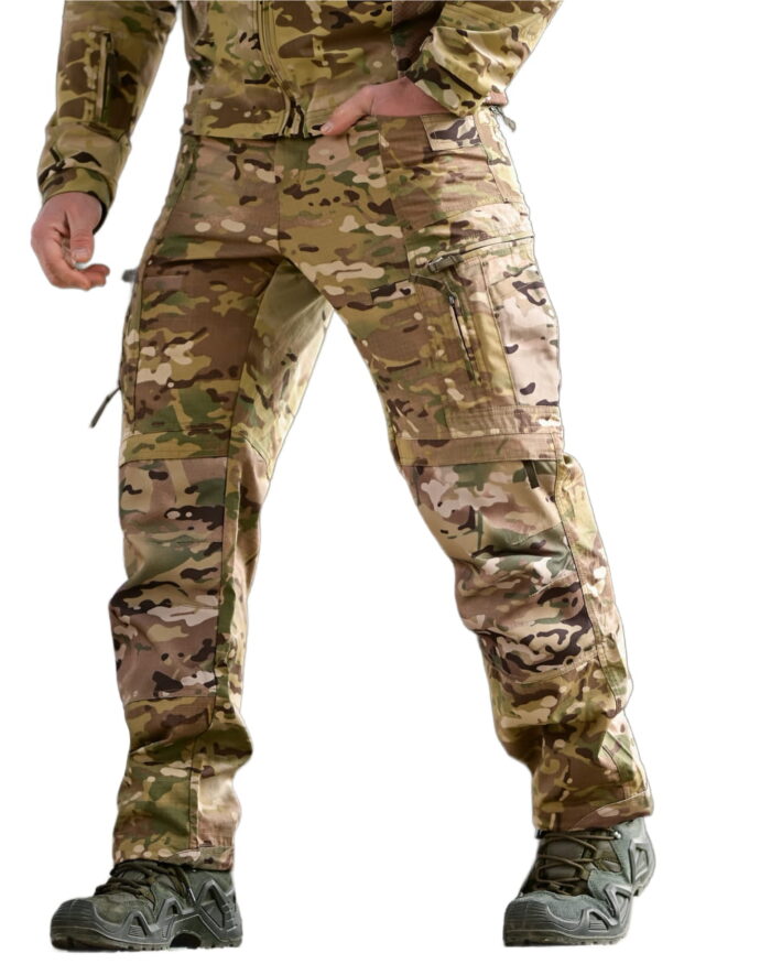 Тактичні штани Yinren 4.0 ріп-стоп з посиленими зонами Мультикам - Зображення 5