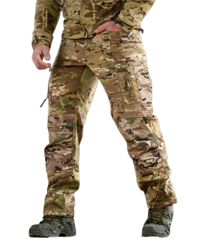 Тактичні штани Yinren 4.0 ріп-стоп з посиленими зонами Мультикам - Зображення 1