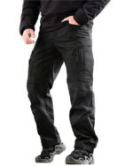 Тактичні штани Yinren 4.0 ріп-стоп з посиленими зонами Чорний - Зображення 3