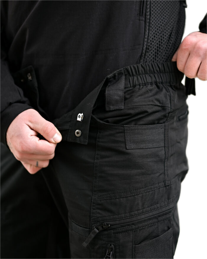 Тактичні штани Maximus Softshell з флісовою підкладкою Темно сірий - Зображення 10