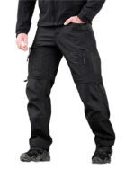 Тактичні штани Yinren 4.0 ріп-стоп з посиленими зонами Чорний