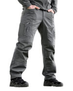 Тактичні штани Yinren 4.0 ріп-стоп з посиленими зонами Сірий - Зображення 3