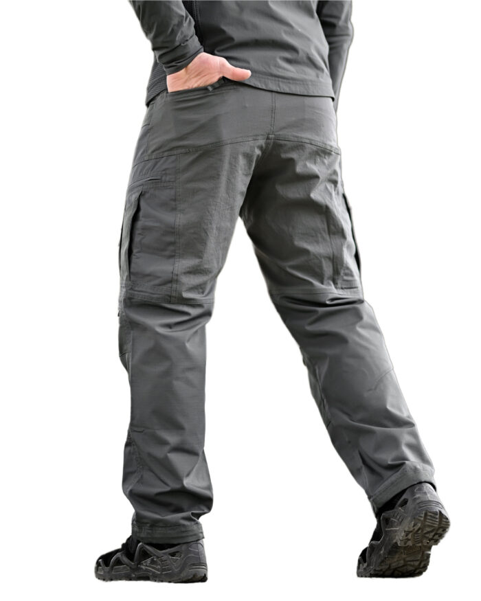 Тактичні штани Yinren 4.0 ріп-стоп з посиленими зонами Сірий - Зображення 10