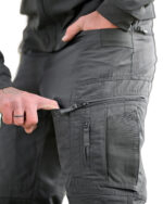 Тактичні штани Yinren 4.0 ріп-стоп з посиленими зонами Сірий - Зображення 9