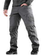 Тактичні штани Yinren 4.0 ріп-стоп з посиленими зонами Сірий