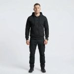Флісова кофта Vik-Tailor Alfa Jacquard , Чорний, 48