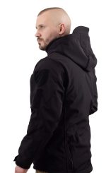 Куртка Vik-Tailor з флісовою кофтою Softshell, Black, 46 - Зображення 4