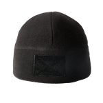 Шапка флісова без відвороту Vik-Tailor з липучками, Black, 56