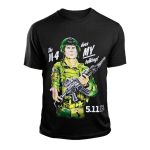 Футболка з принтом 5.11 М-4, Black,