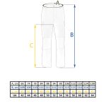 Штани Жаккард Vik-Tailor під резинку зимові, Black, 46 - Зображення 2