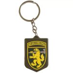 Брелок гумовий 68 окрема єгерська бригада, Olive