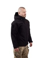 Куртка Vik-Tailor з флісовою кофтою Softshell, Black, 46 - Зображення 3