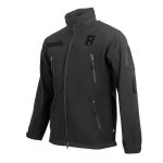 Куртка Vik-Tailor SoftShell з липучками для шевронів, Black, 48