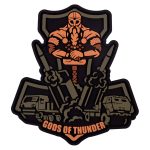 ПВХ Патч "Боги грому" Кольоровий 7.5x8.5 см