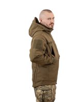 Куртка Vik-Tailor з флісовою кофтою Softshell, Olive, 46 - Зображення 4