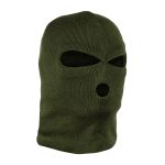 Балаклава в'язана 3-Hole, Olive
