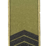 Погон нагрудний на липучці Сержант, Olive