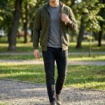 Флісова кофта Vik-Tailor Alfa Jacquard, Olive, 48 - Зображення 3